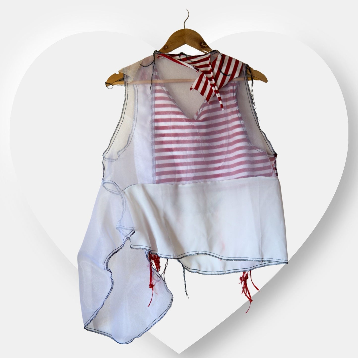 He he he!!!Big Smile Sleeveless pullover tops handmade