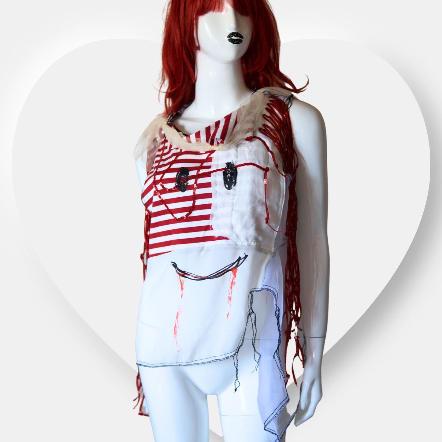He he he!!!Big Smile Sleeveless pullover tops handmade