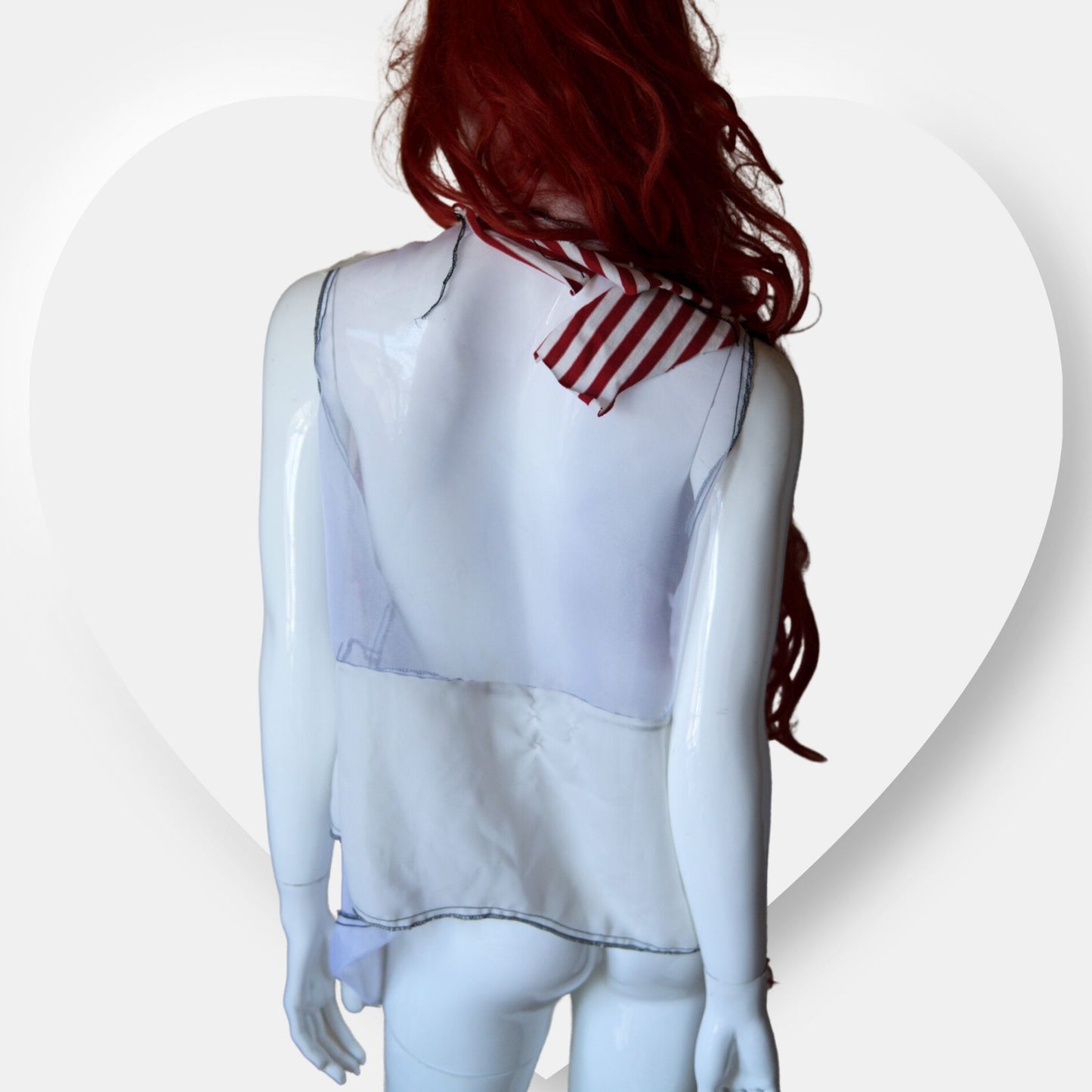 He he he!!!Big Smile Sleeveless pullover tops handmade