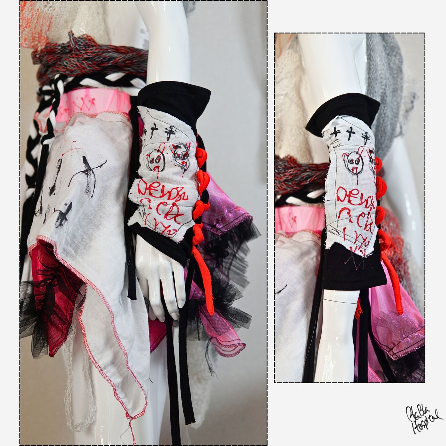 Face no 7| Arm cover *Sold individually