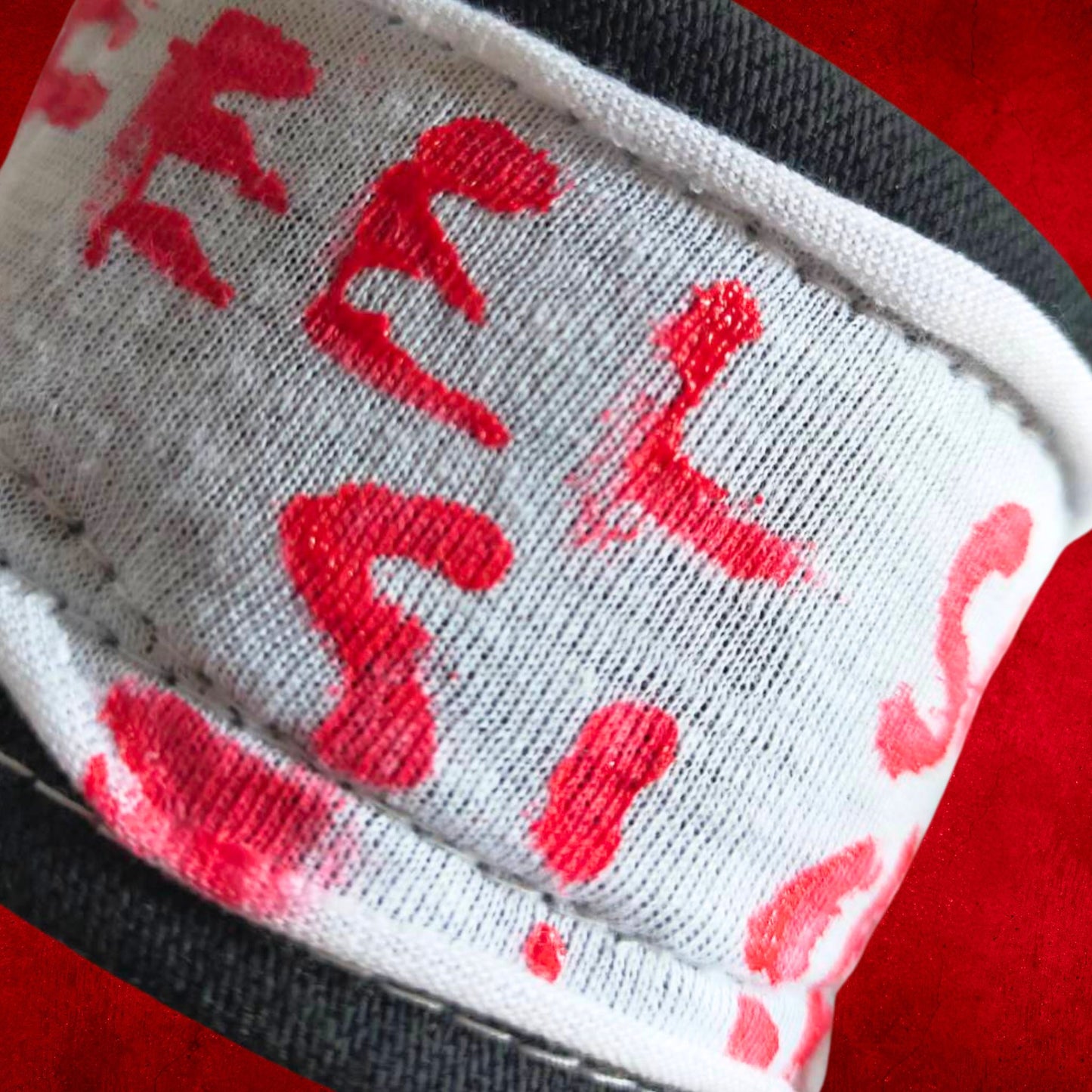 【Breite 5 cm/Handgelenk 17,5cm】Blabla Patient Punk-Armbandkollektion 2023 im schwarzen Denim-Design