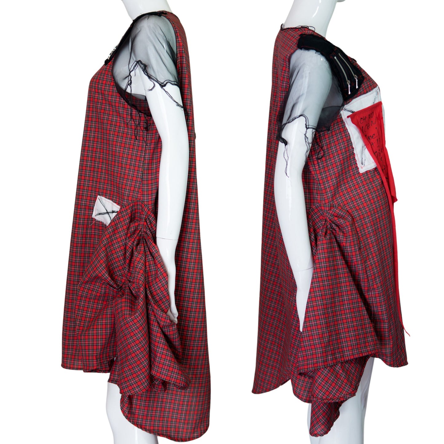 New Tokyo Punk Fashion ! Handmade Light Weight Pullover Dress