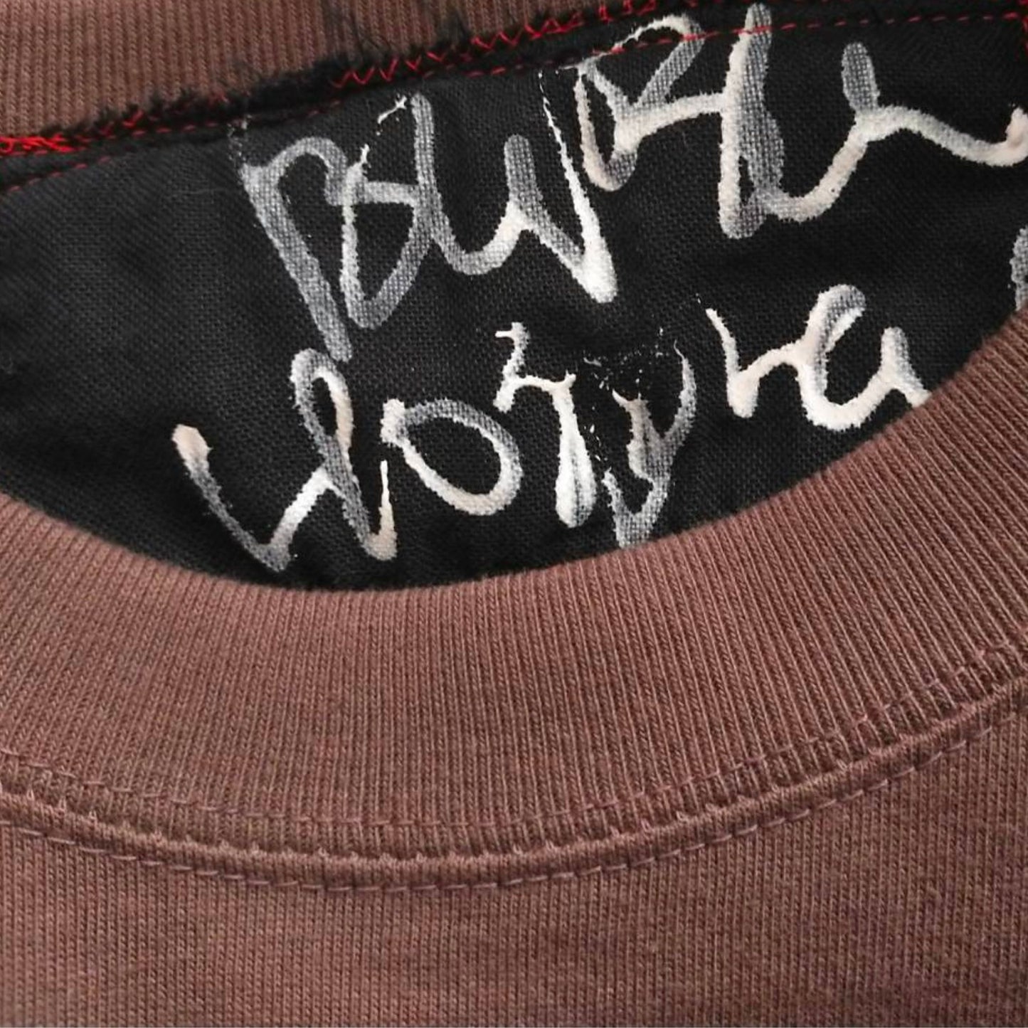 アートニットパッチ 長袖Tシャツ