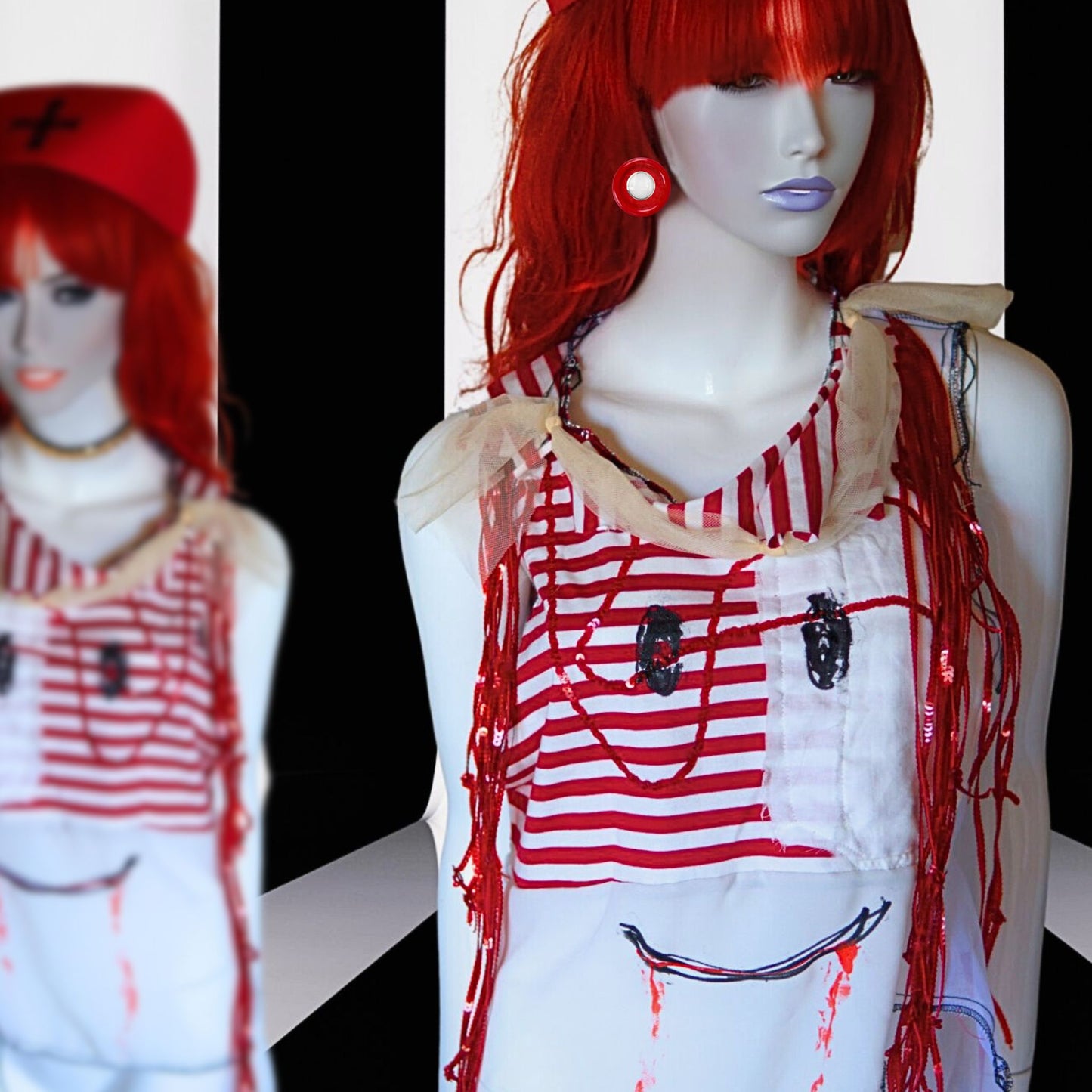 He he he!!!Big Smile Sleeveless pullover tops handmade