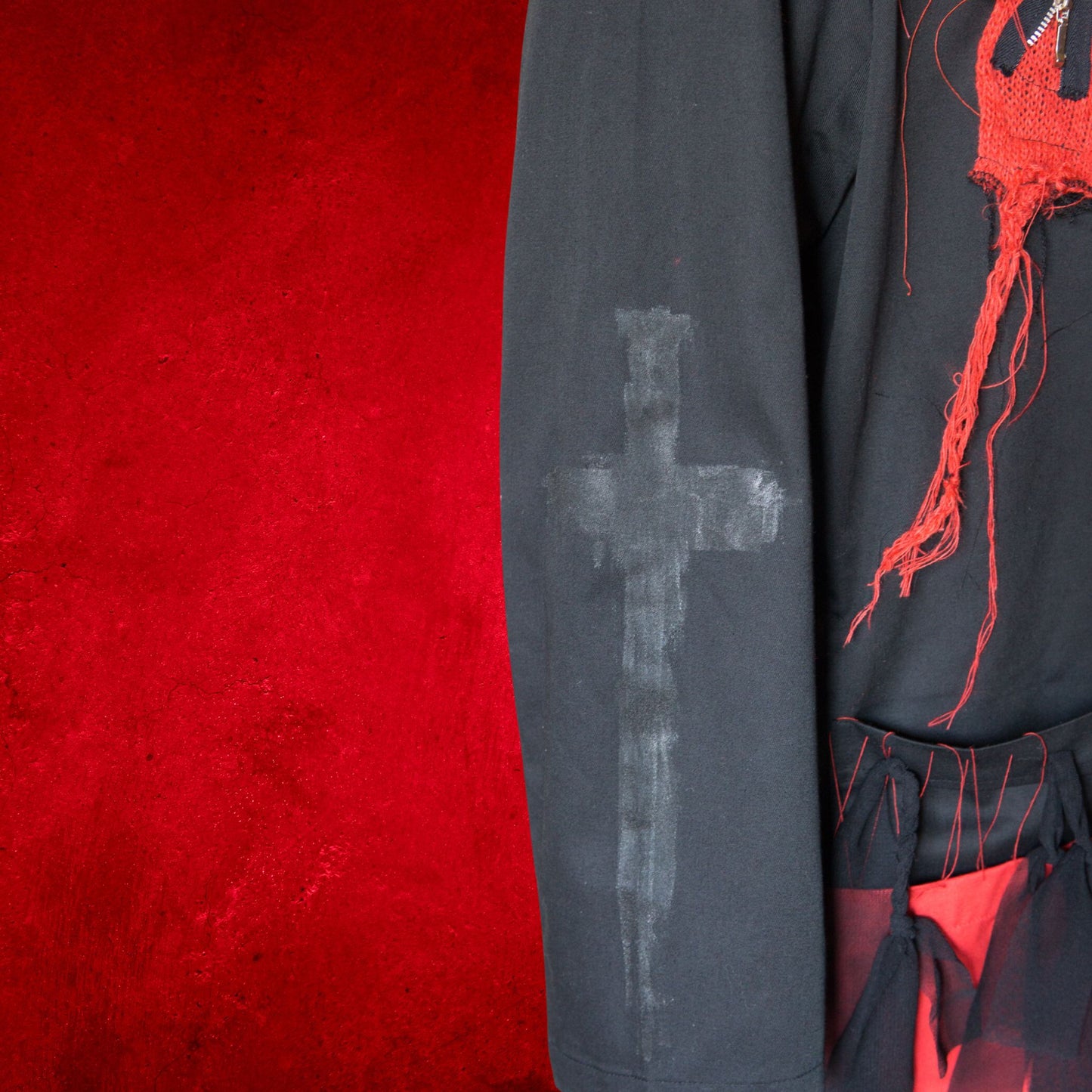 Tokyo Punk Jacke Schwarz Übergröße