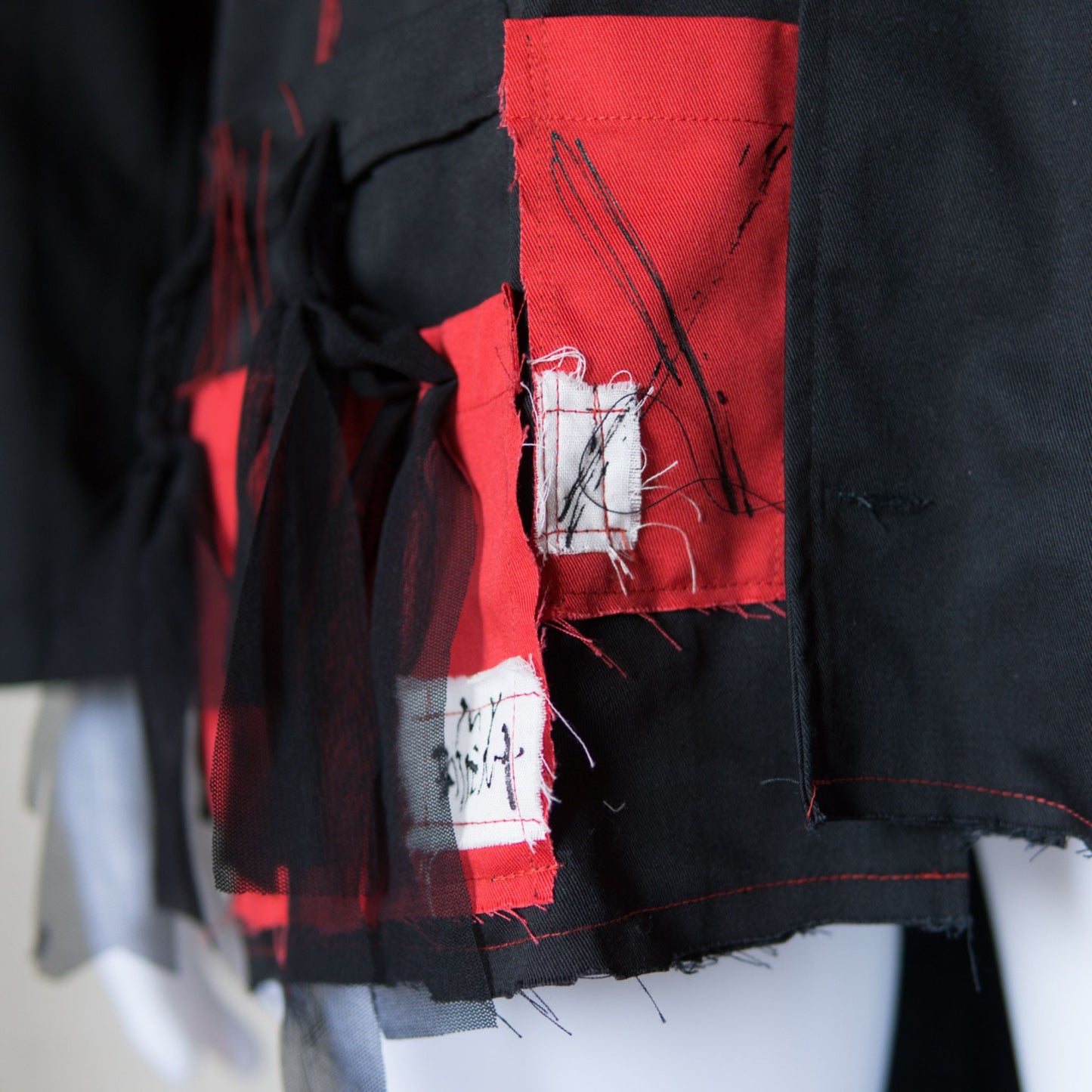 Tokyo Punk Jacke Schwarz Übergröße