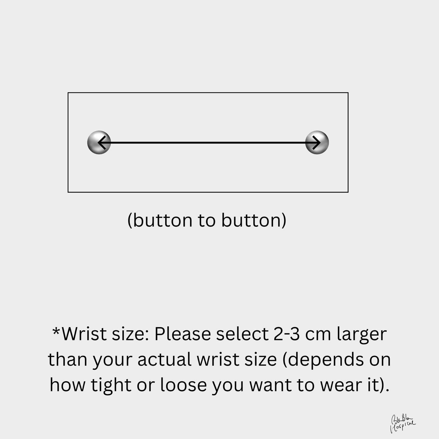 ブルーライティング BLABLA 患者様専用リストバンド