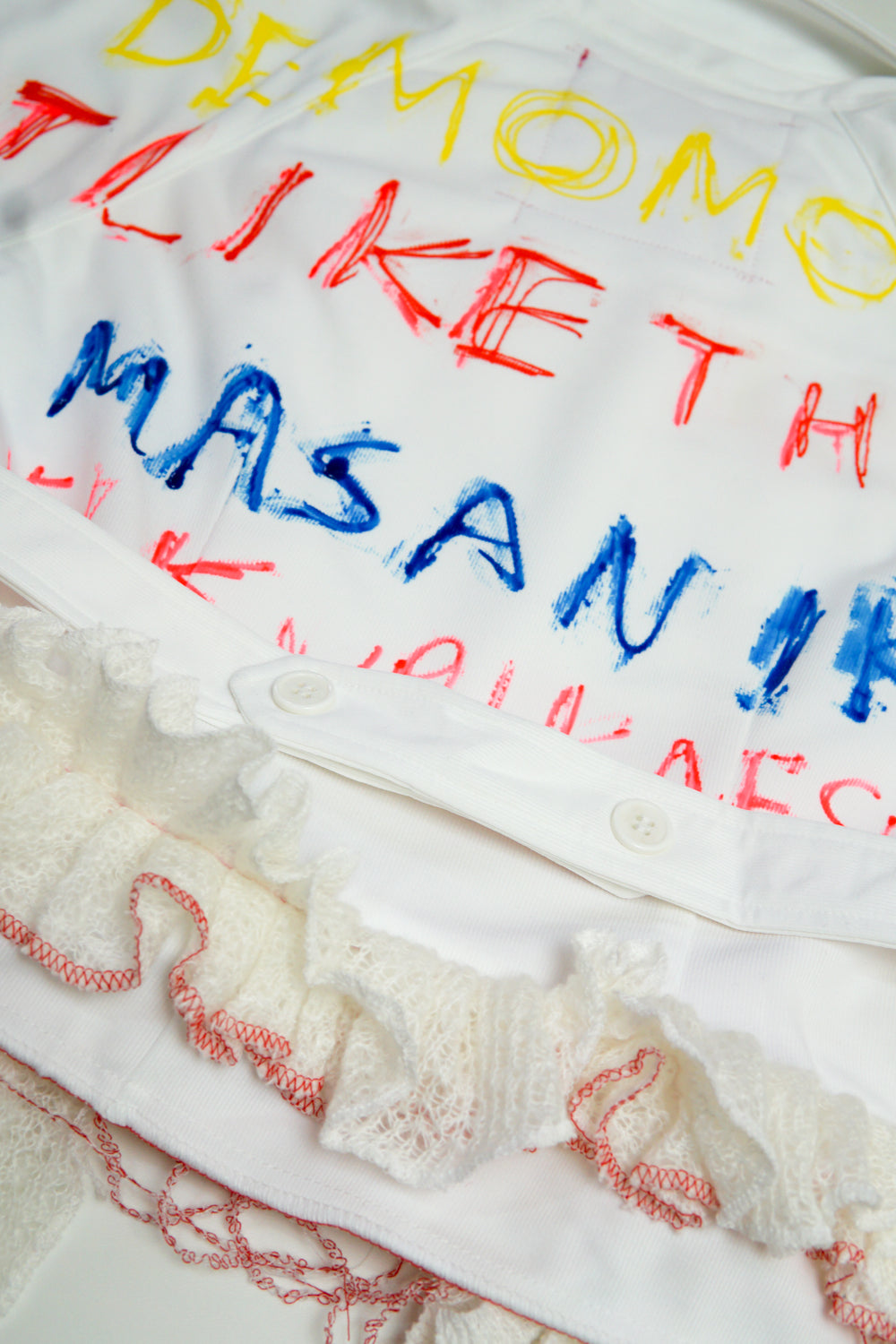 Krankenschwester-Pullover im Harajuku-Stil der 90er Jahre