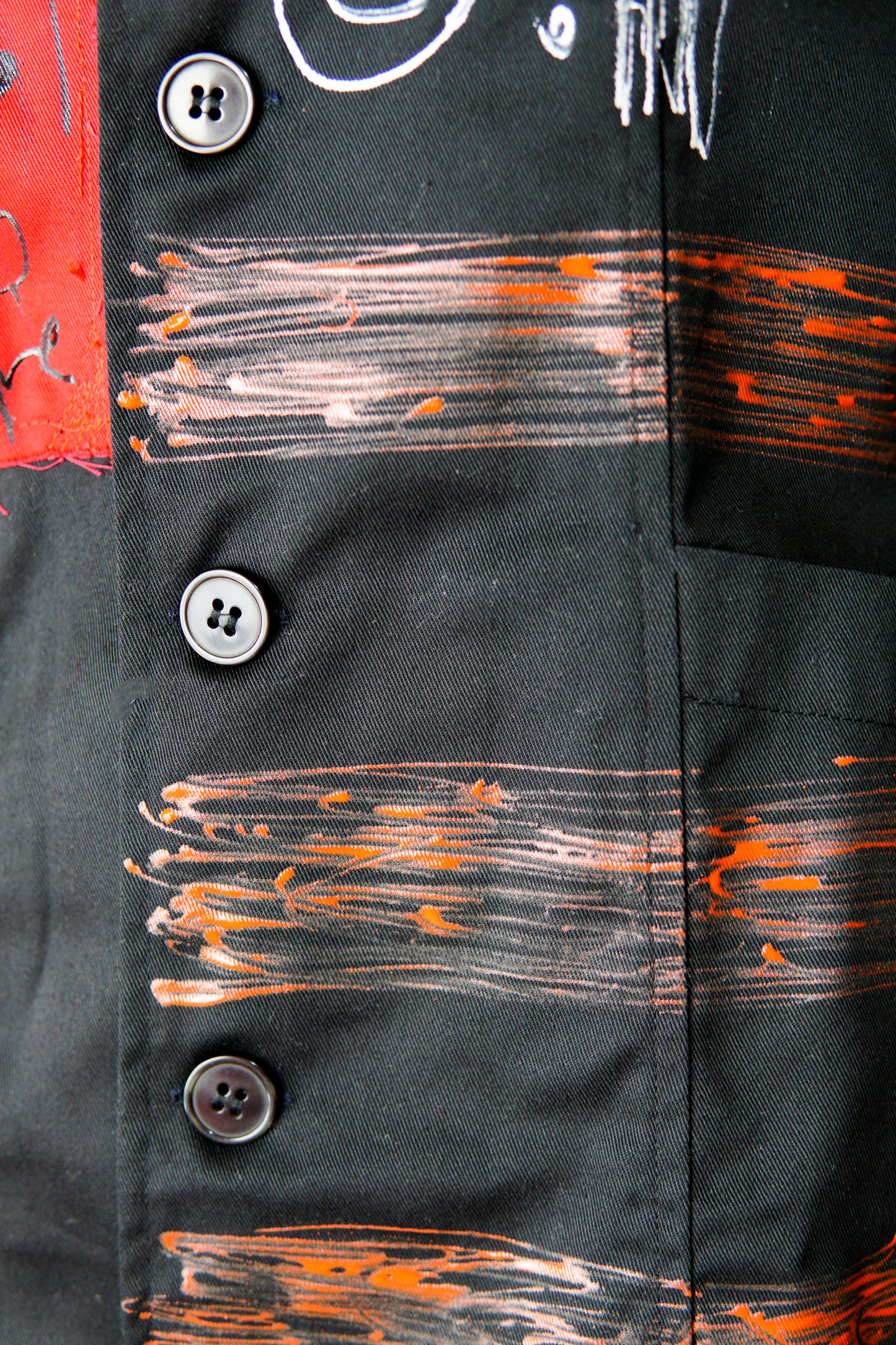 Black Punk Lab Coat