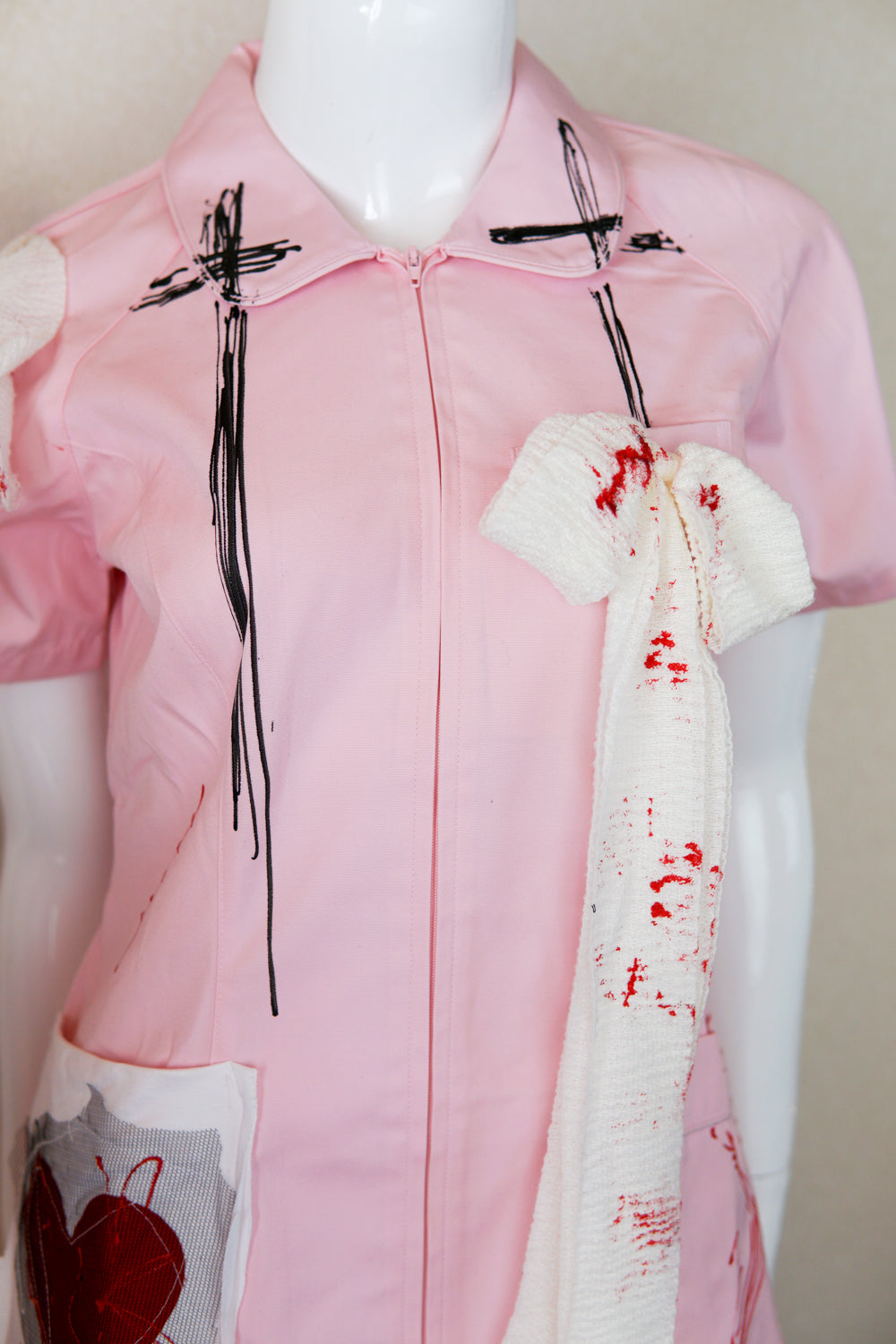 Sweet Sickness Japanisches medizinisches Mode-Krankenschwester-Kleid