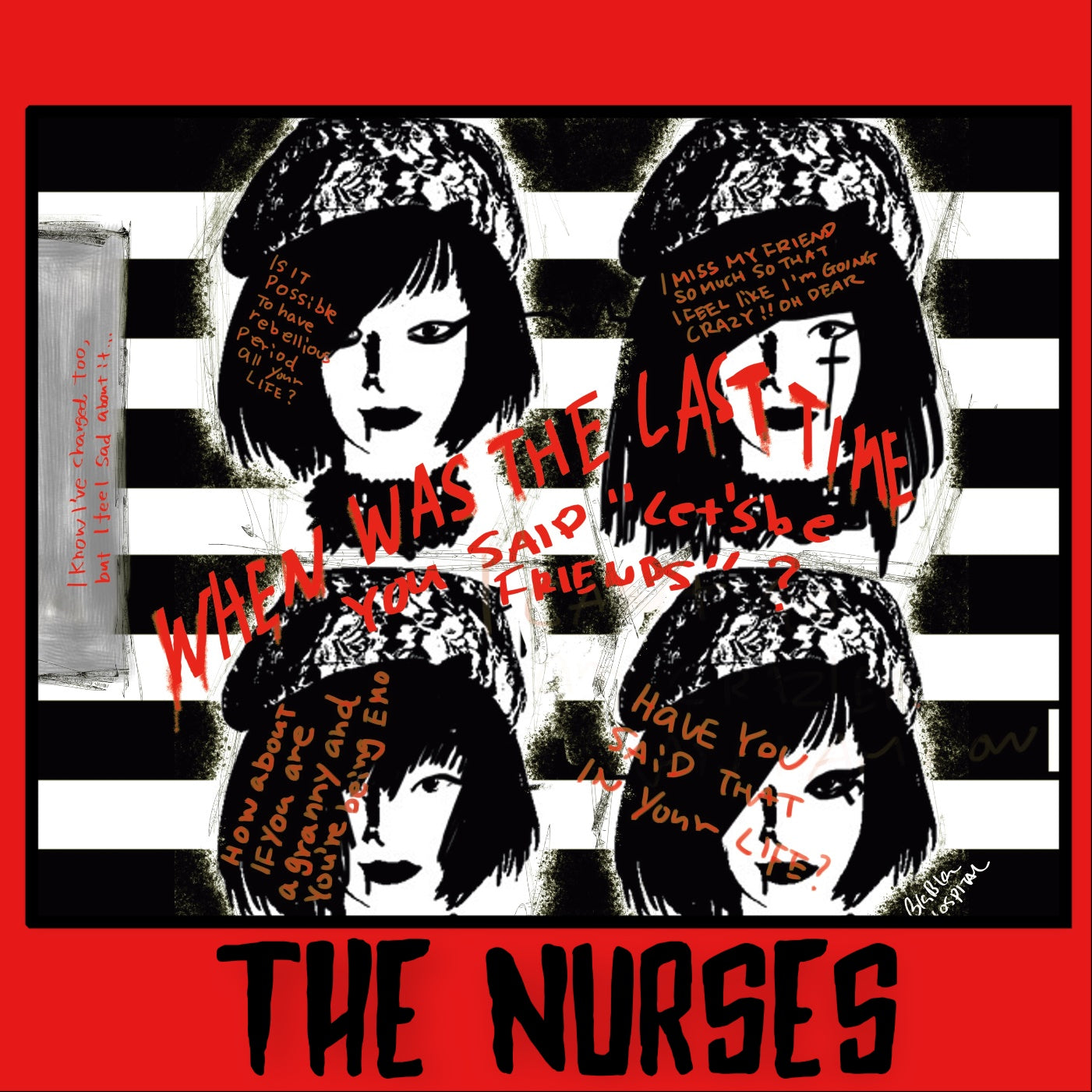 Mini-Handtuch The Nurses