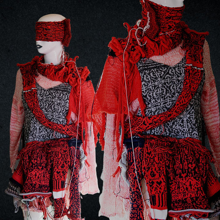 Tokyo handmade punk knit