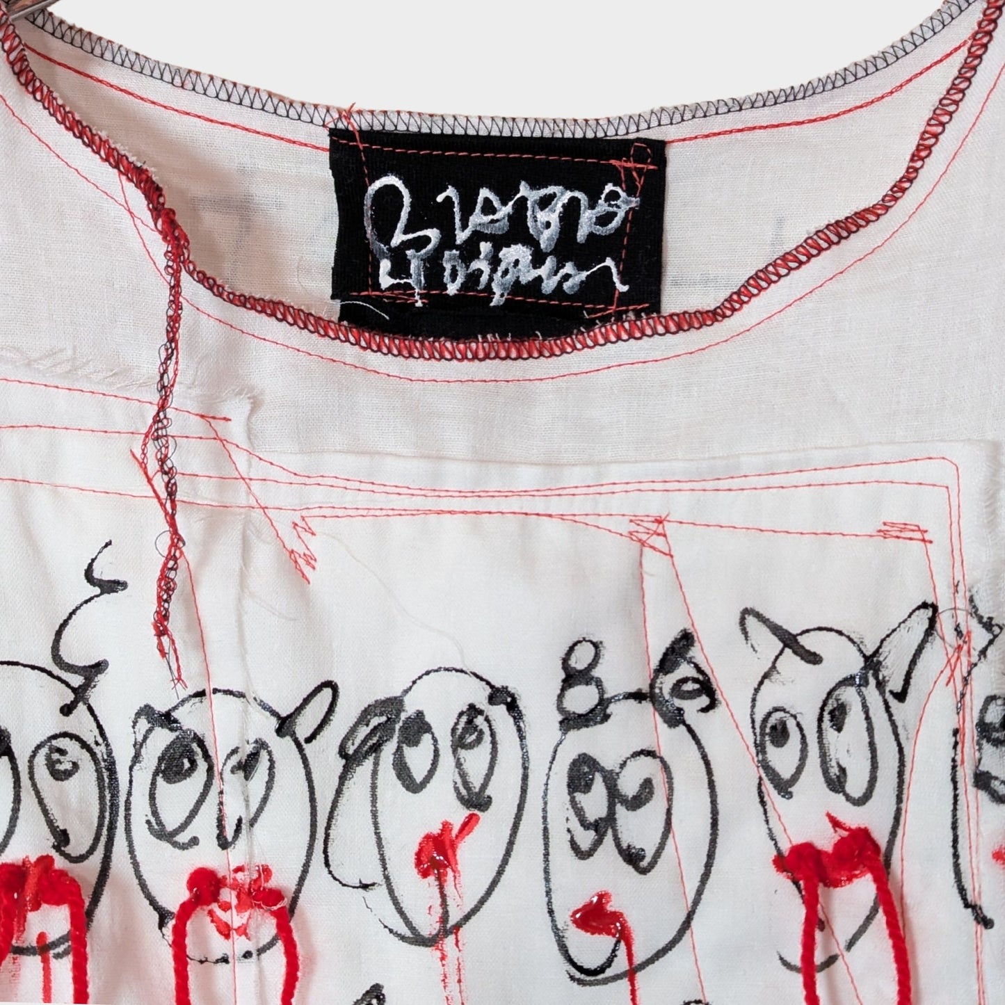 White Ward – No.03 |  Faces Double Gauze Sleeveless Top