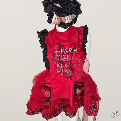 BLABLA NURSE | Red Sleeveless Dress