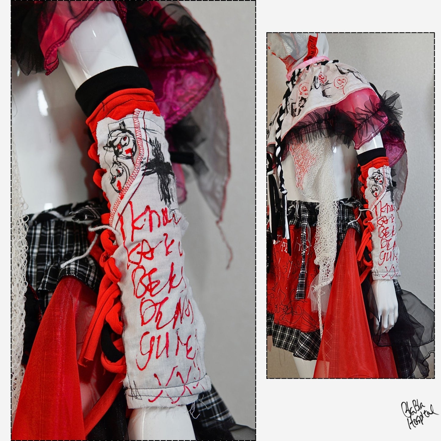 Face no 7| Arm cover  *Sold individually