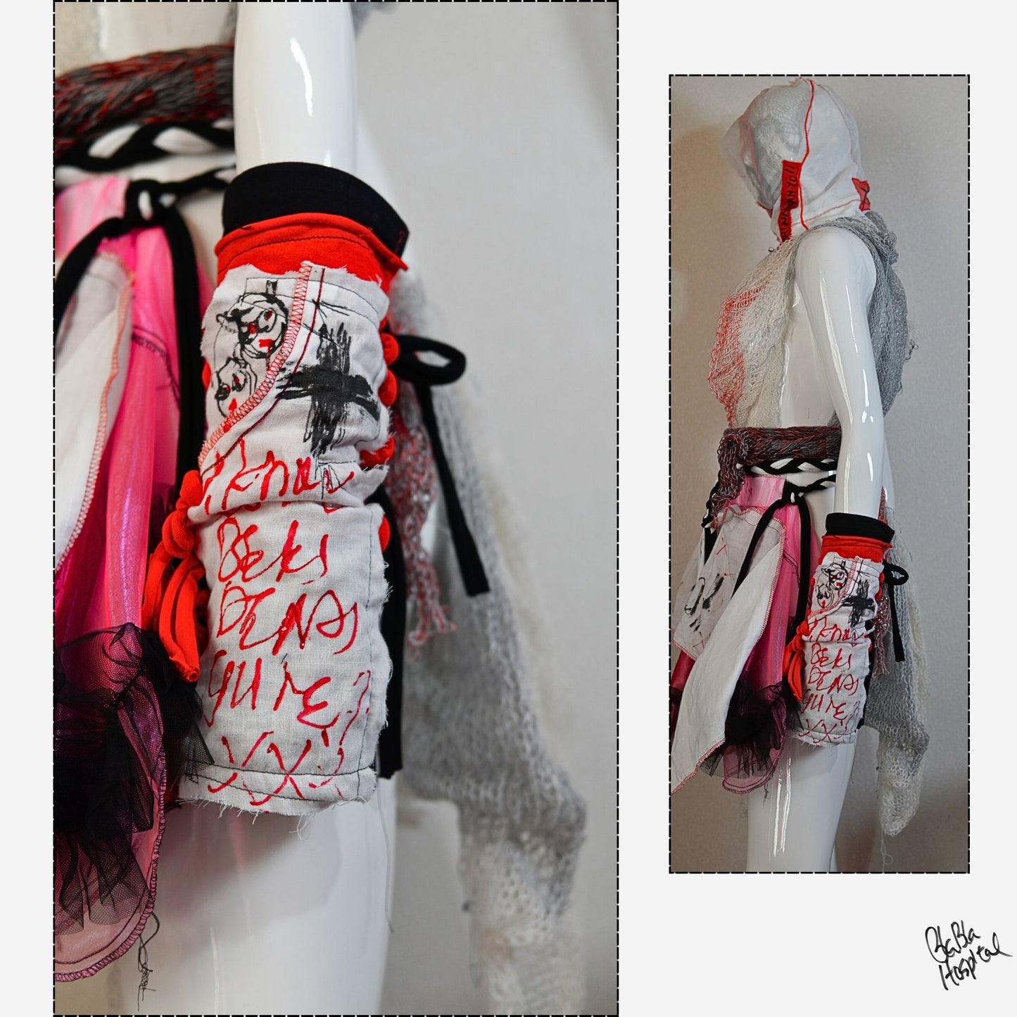 Face no 7| Arm cover  *Sold individually