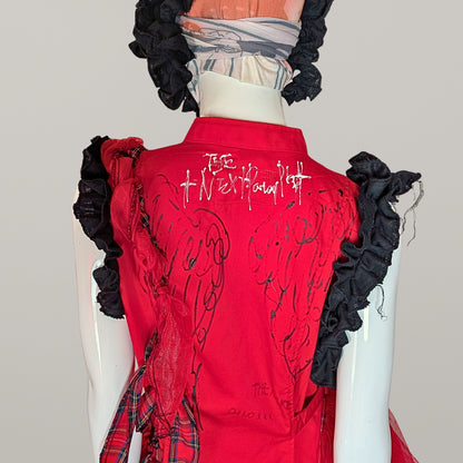 BLABLA NURSE | Red Sleeveless Dress
