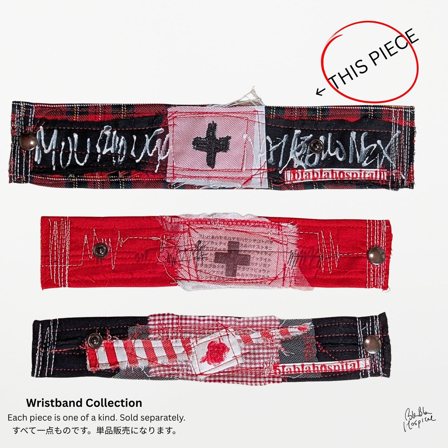 BLABLA Patient Wristband – Tartan