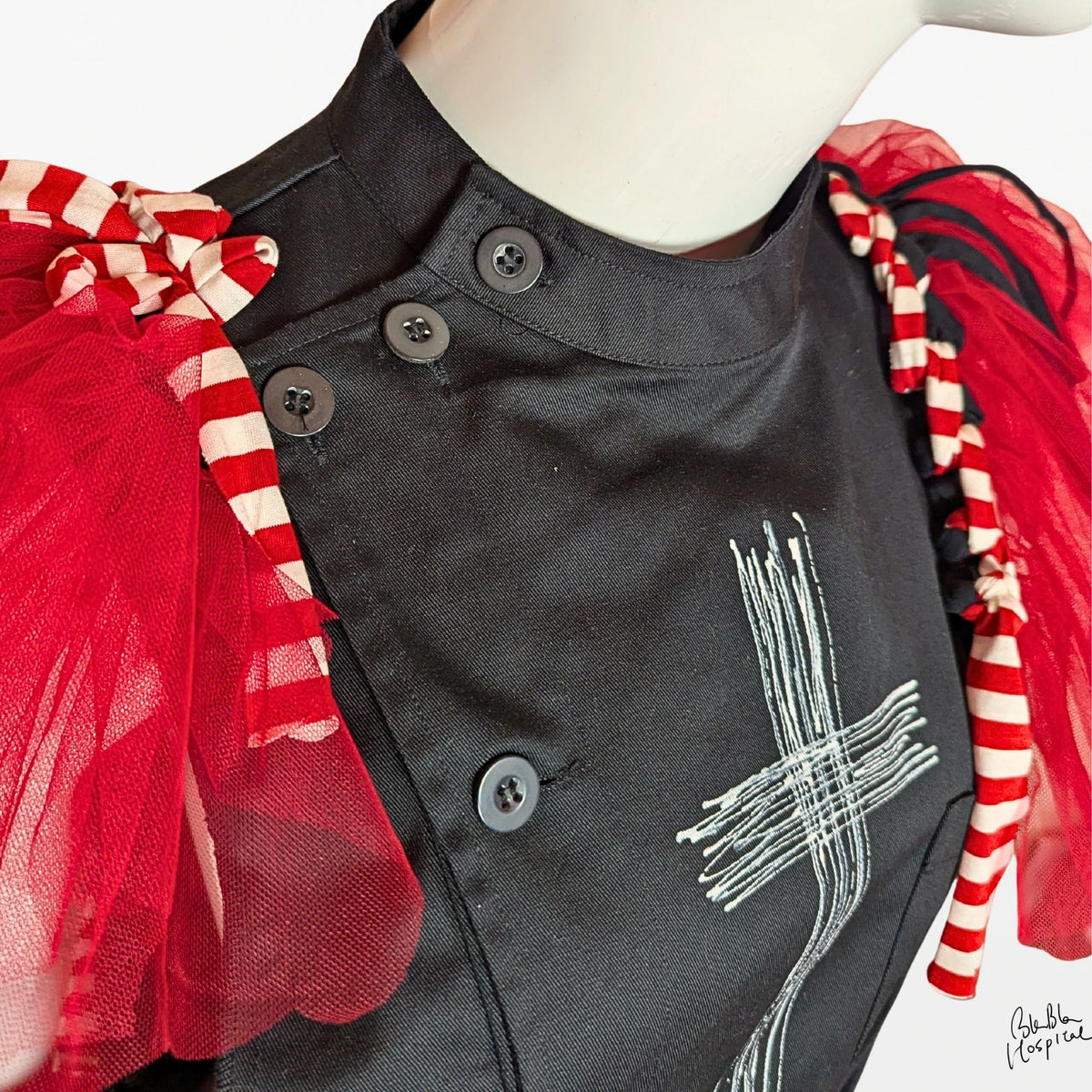 BLABLA NURSE | Black Sleeveless Dress