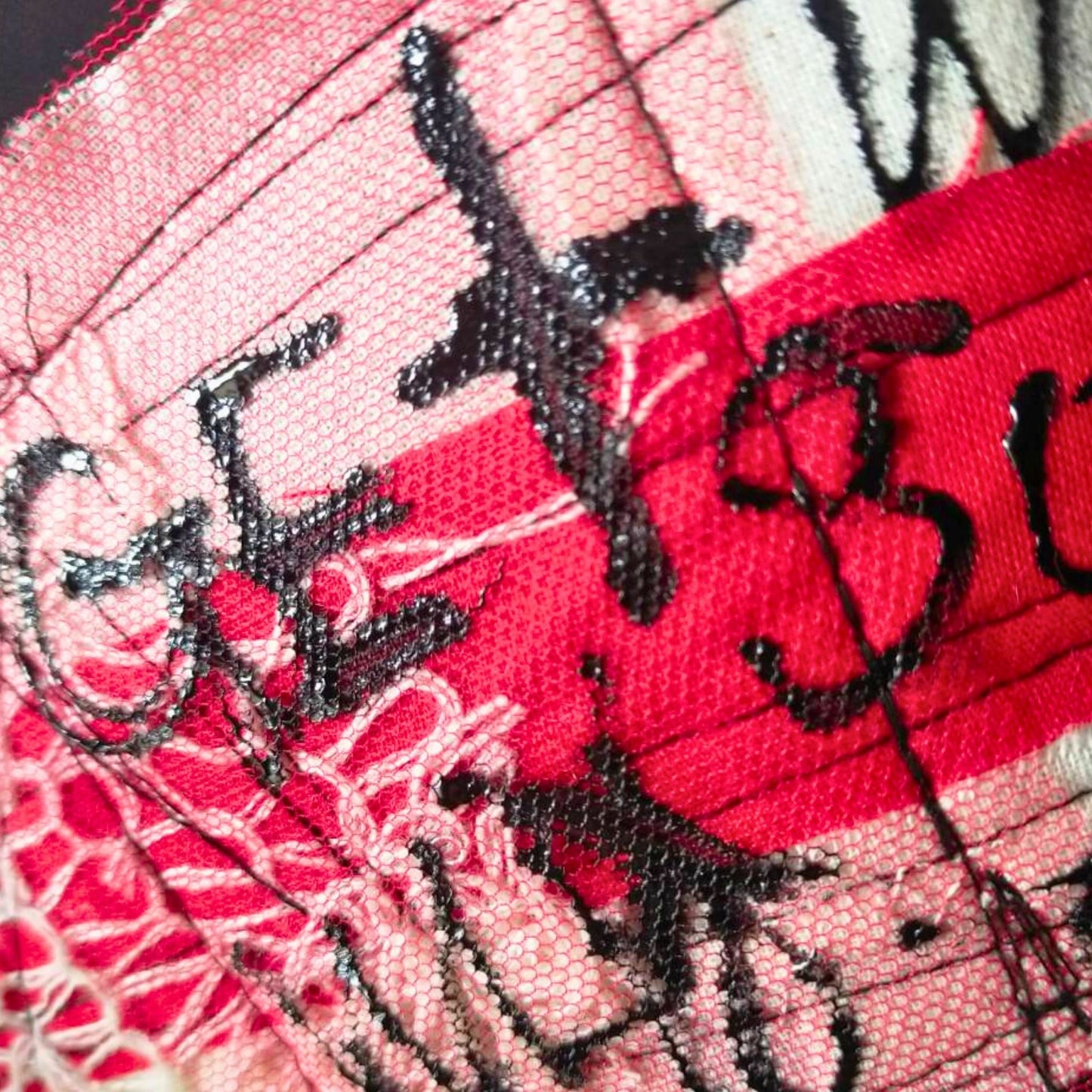 Get Well Soon Original Knit Patch – Black Nurse Cap