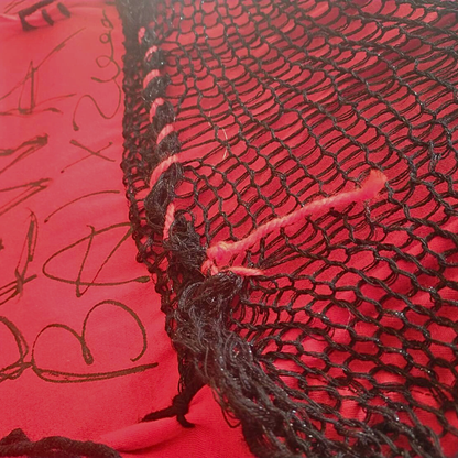 Carry the Whole Blabla World 00.4 | Improvised Knit Work - Art Tote Bag