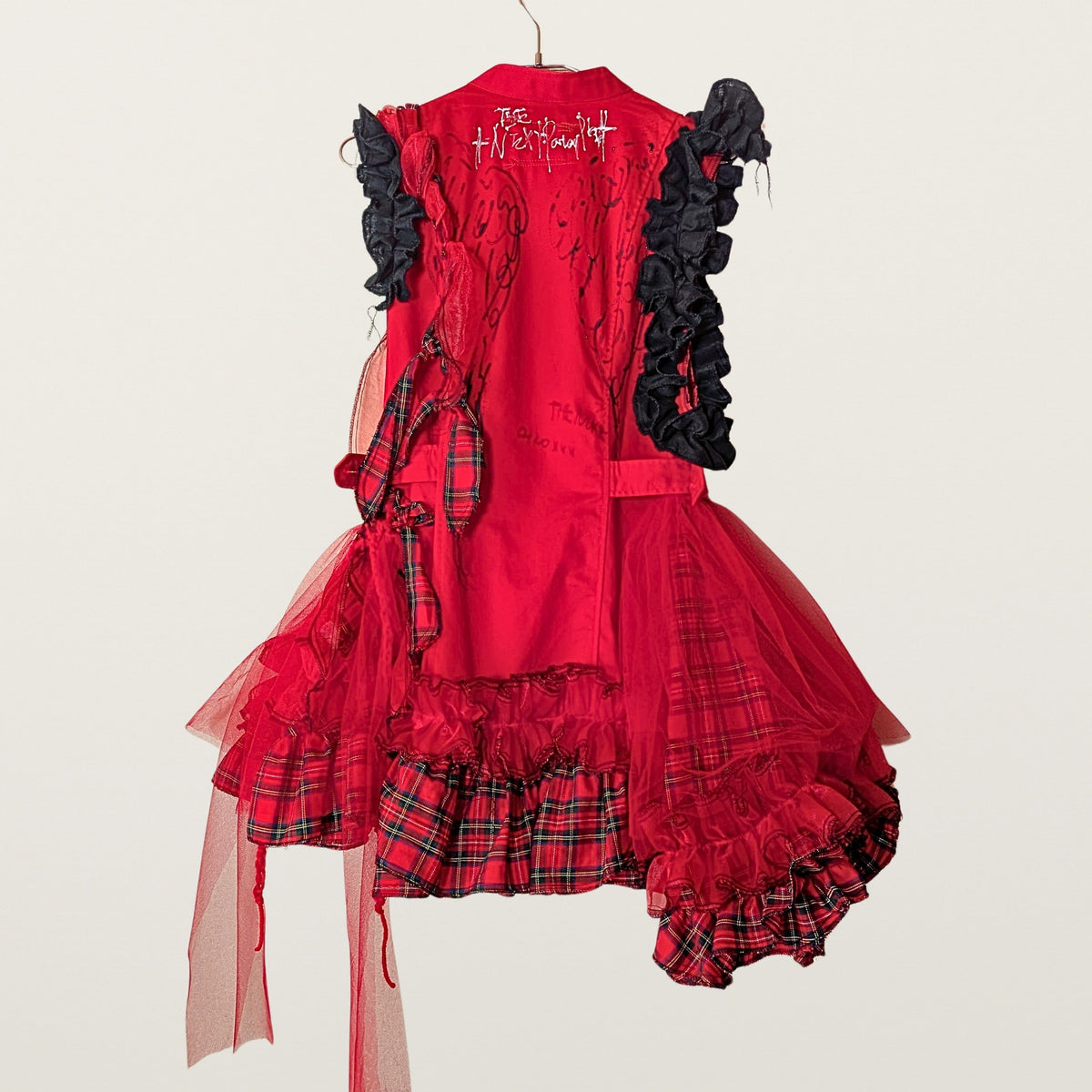 BLABLA NURSE | Red Sleeveless Dress