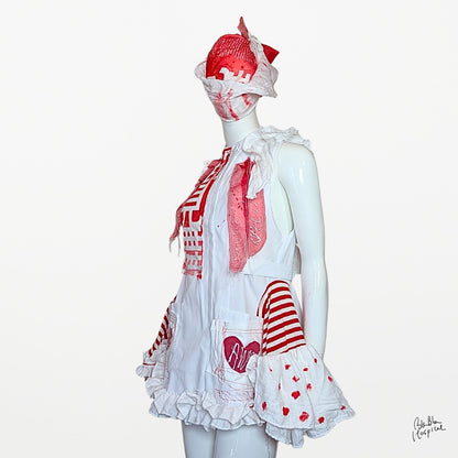 BLABLA Nurse | “Omimai” Gauze Frill Detail Dress