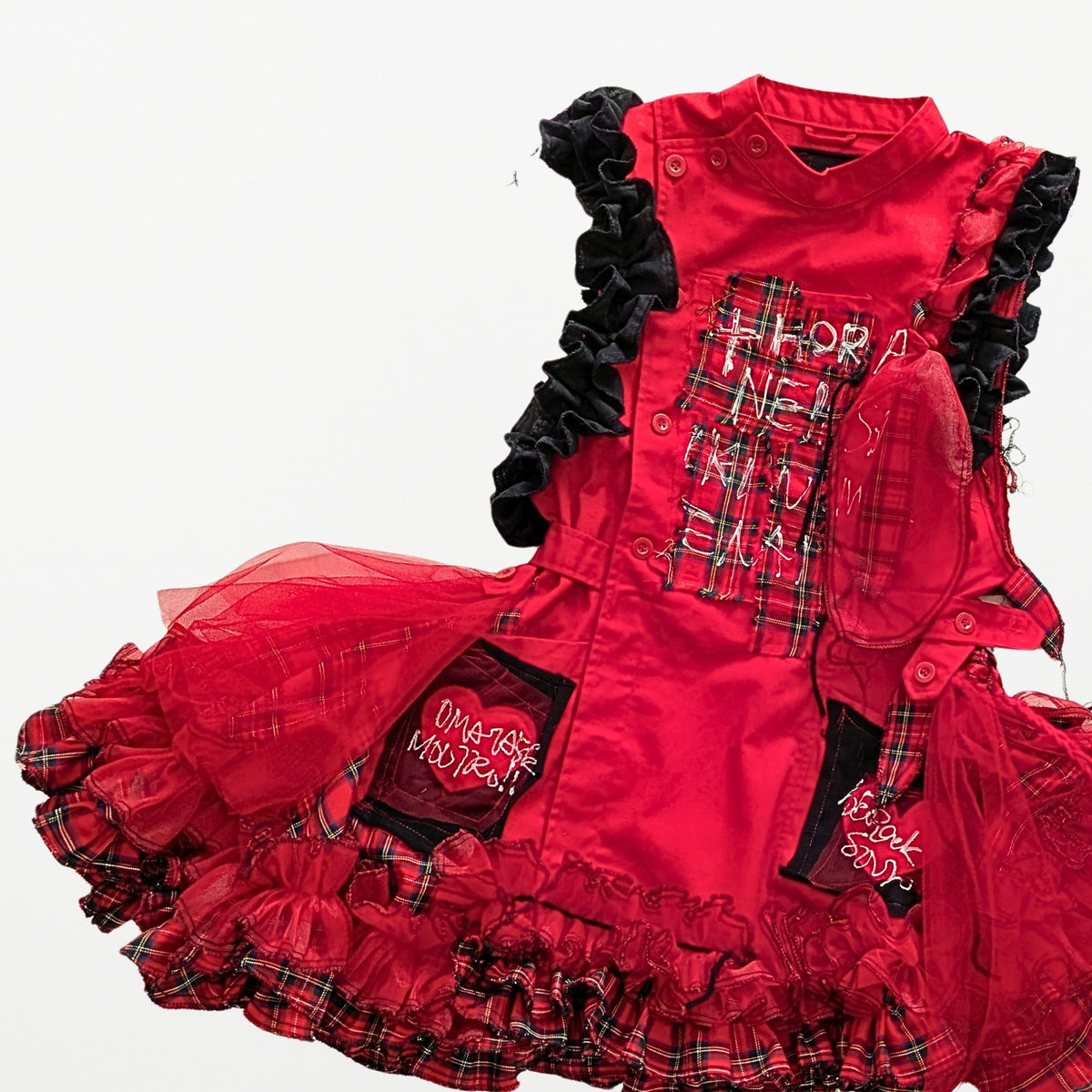 BLABLA NURSE | Red Sleeveless Dress