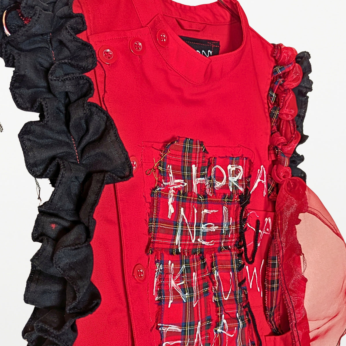 BLABLA NURSE | Red Sleeveless Dress