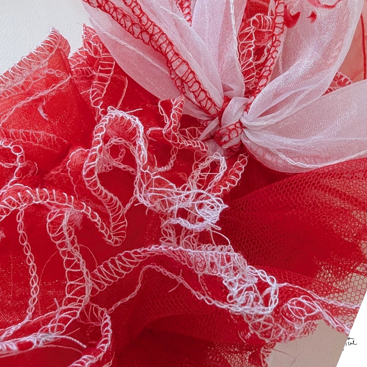 Headpiece White Thread / Light