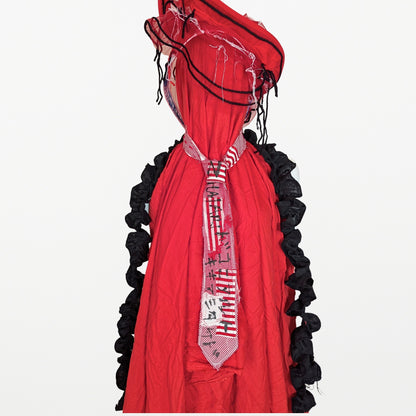 Red & White Clash | Tie