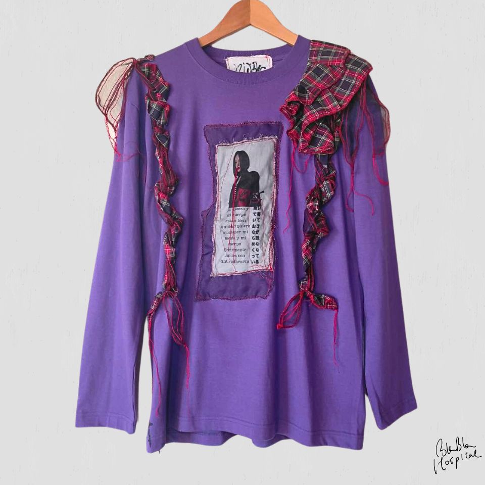 Long Sleeve Purple long-sleeve T-shirt