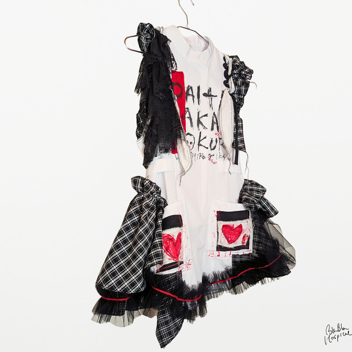 BLABLA Nurse | Black & White Check