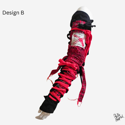 Super Long Length Original Knit patch Arm cover *Sold individually