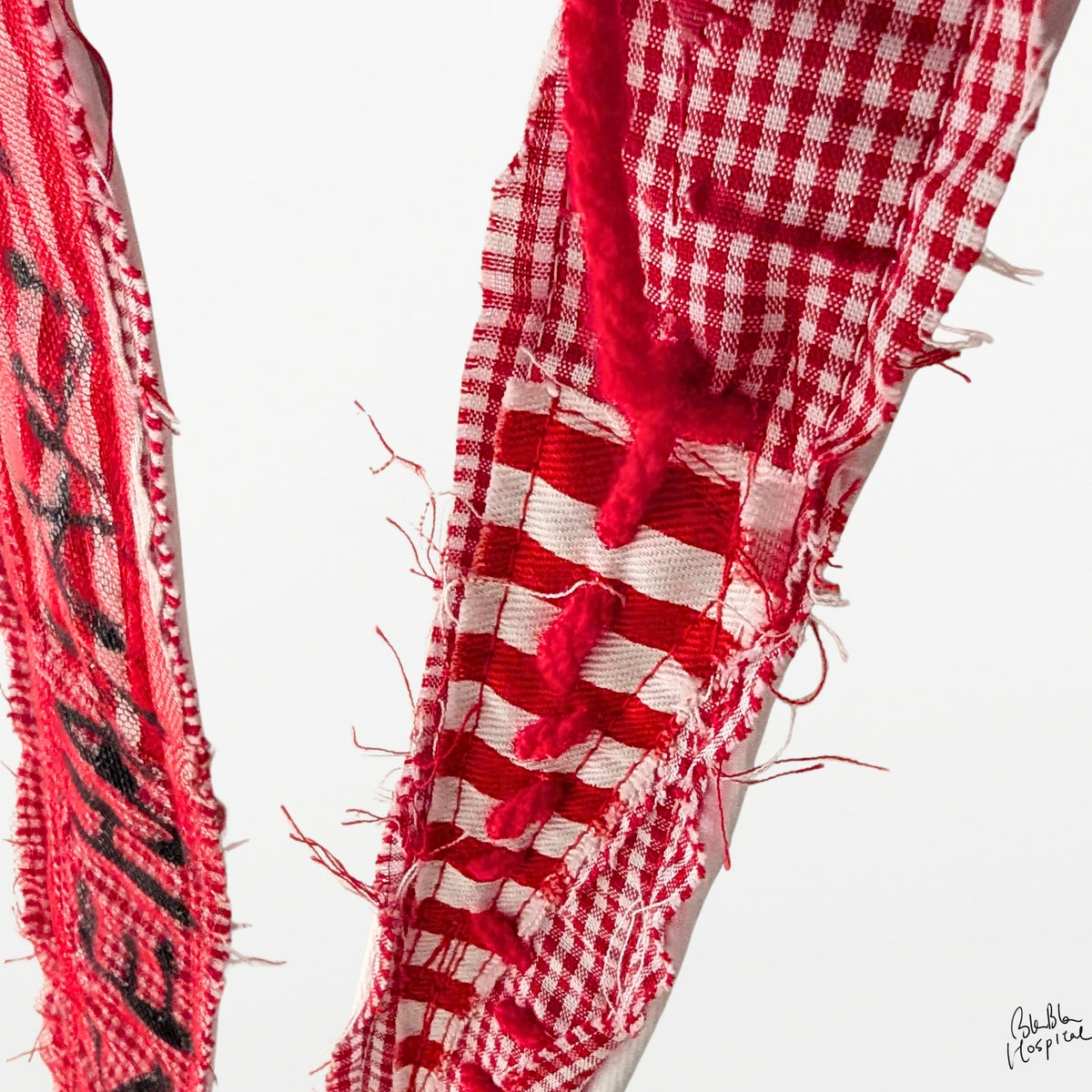 Red & White Clash | Tie