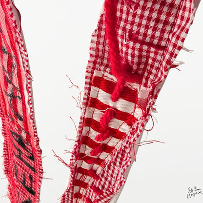 Red & White Clash | Tie