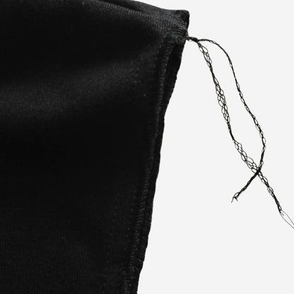 Face No.002 | Romaji writing – Oversized Black Sleeveless Top