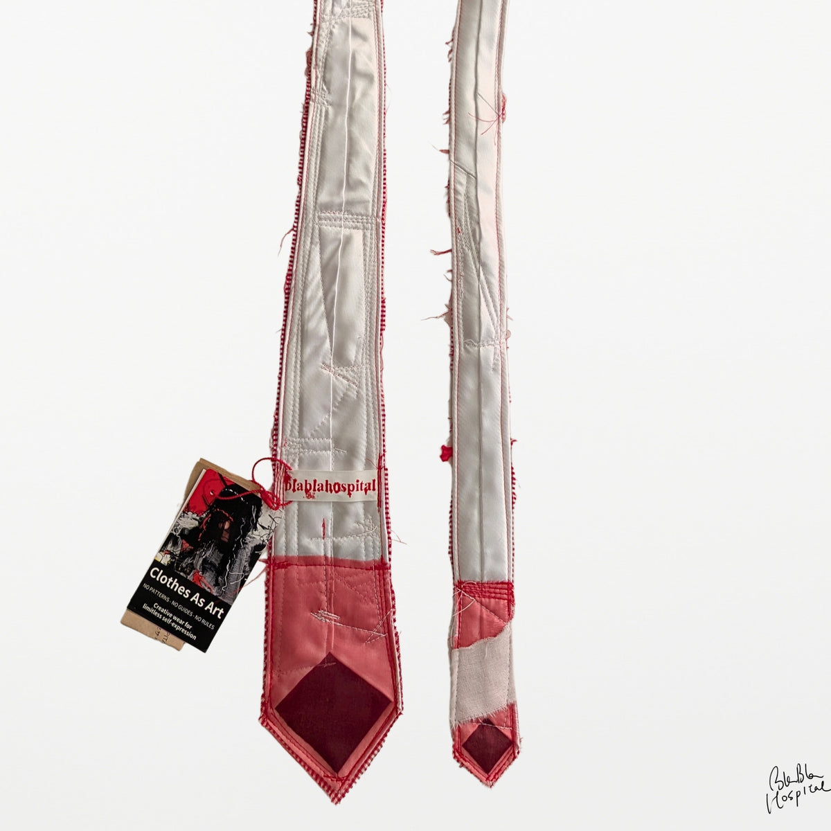 Red & White Clash | Tie