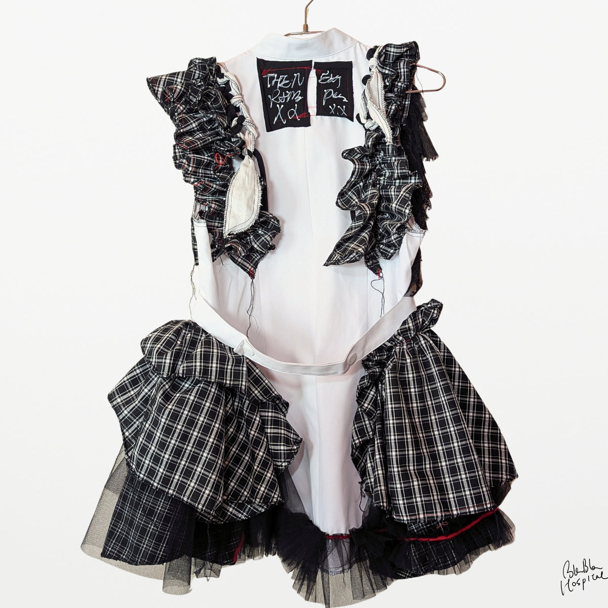BLABLA Nurse | Black & White Check