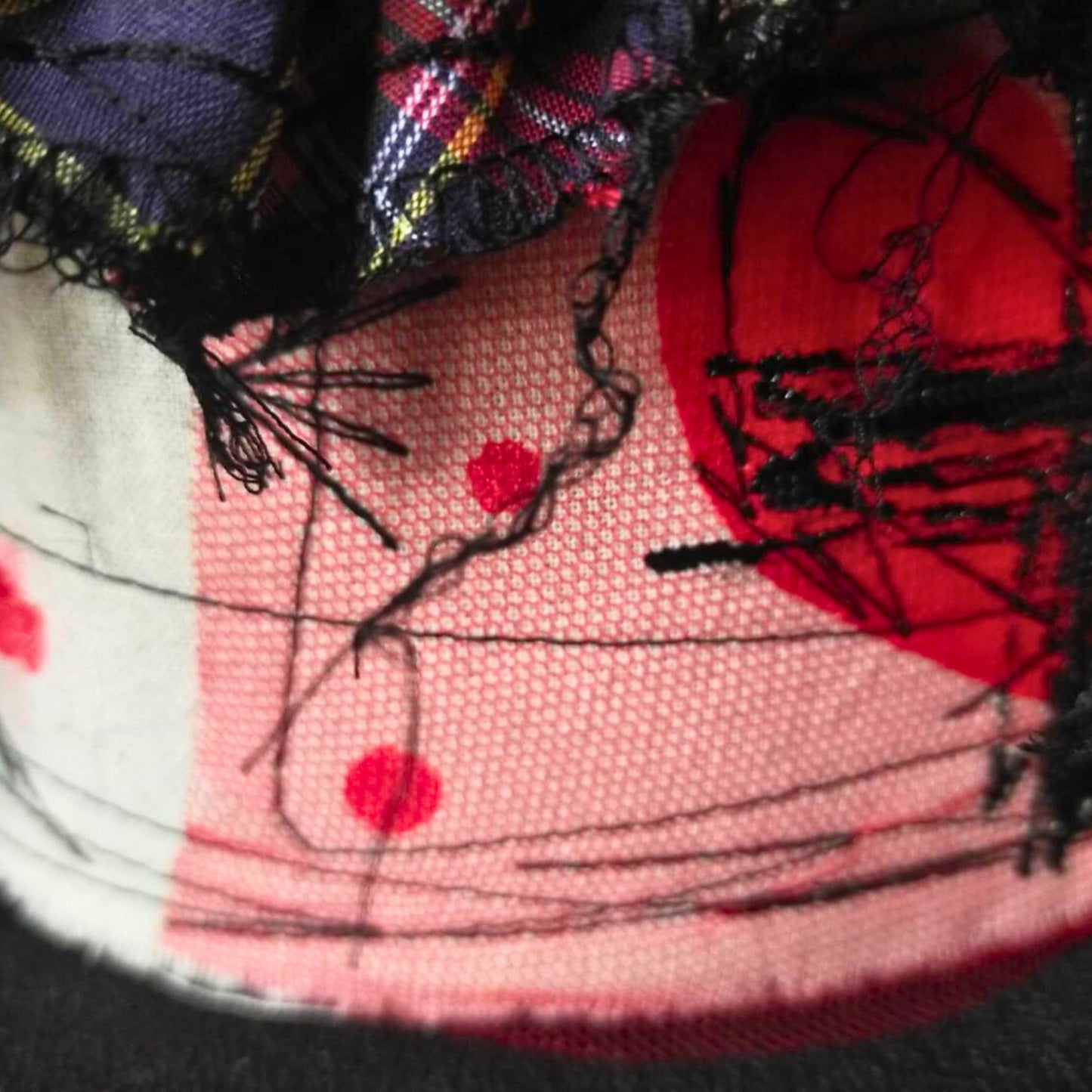 Instinctive frill – Black Nurse Cap