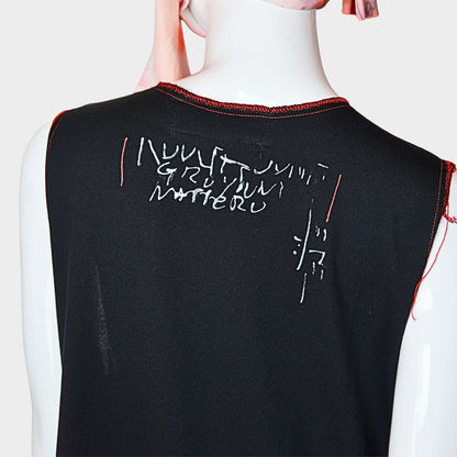 Twinmood – No.01a | Sleeveless Black Top