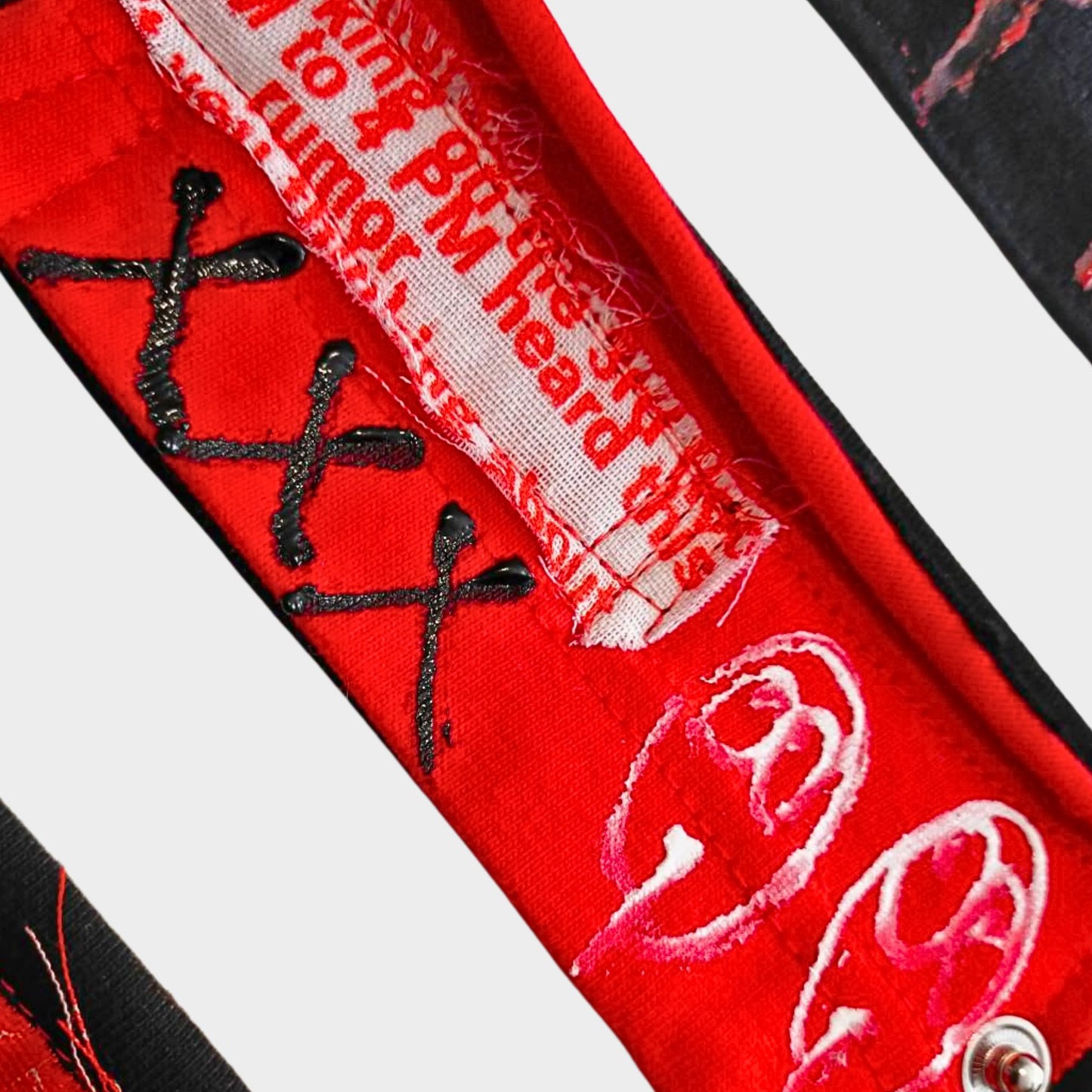 Twinmood Wristband Collection | Black with Red