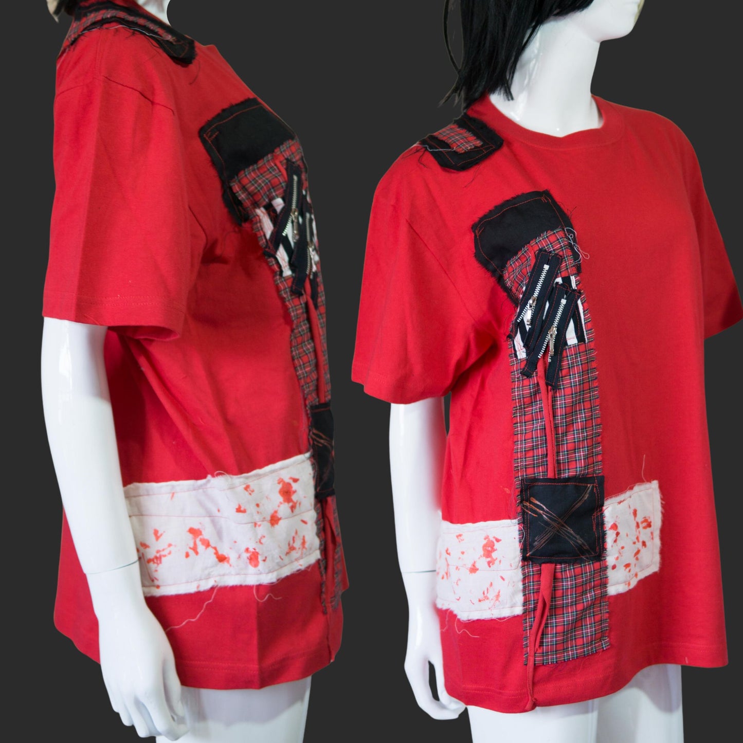 Rotes Tokyo Punk T-Shirt!