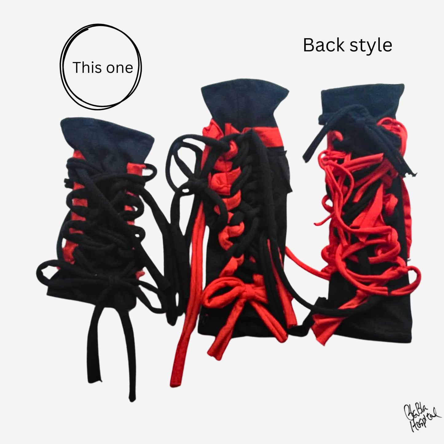 Oteate Patch Design |Black Arm cover *Sold individually