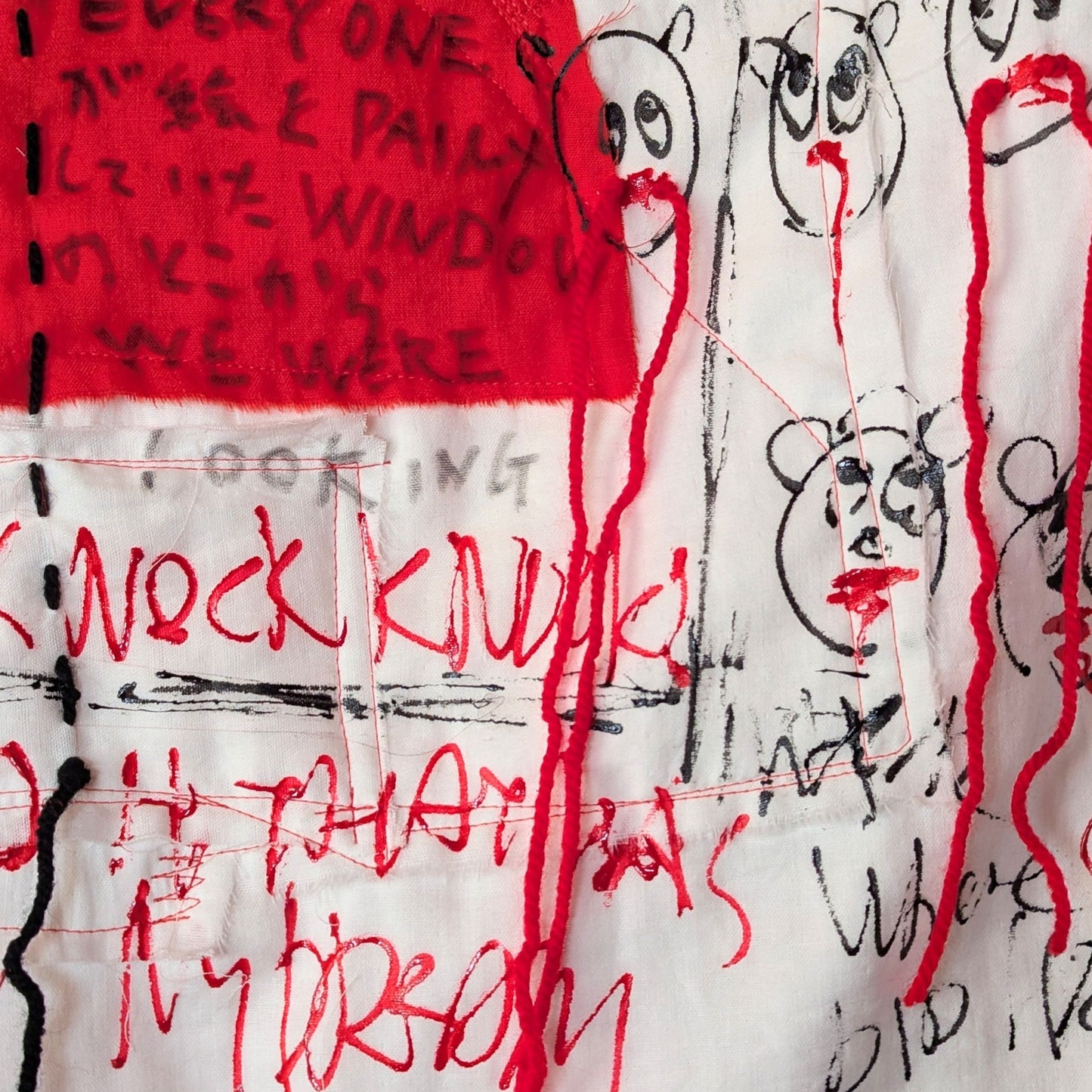 White Ward – No.01 | Asymmetrical Draped Double Gauze Sleeveless Top