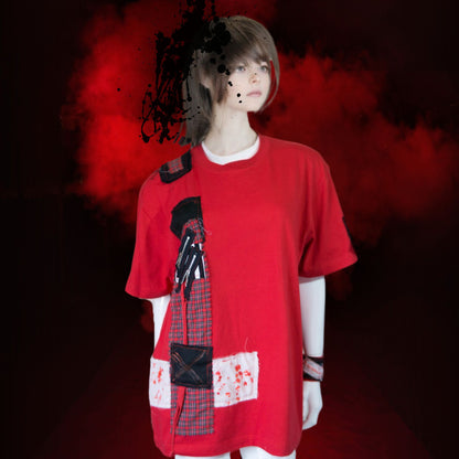 Rotes Tokyo Punk T-Shirt!