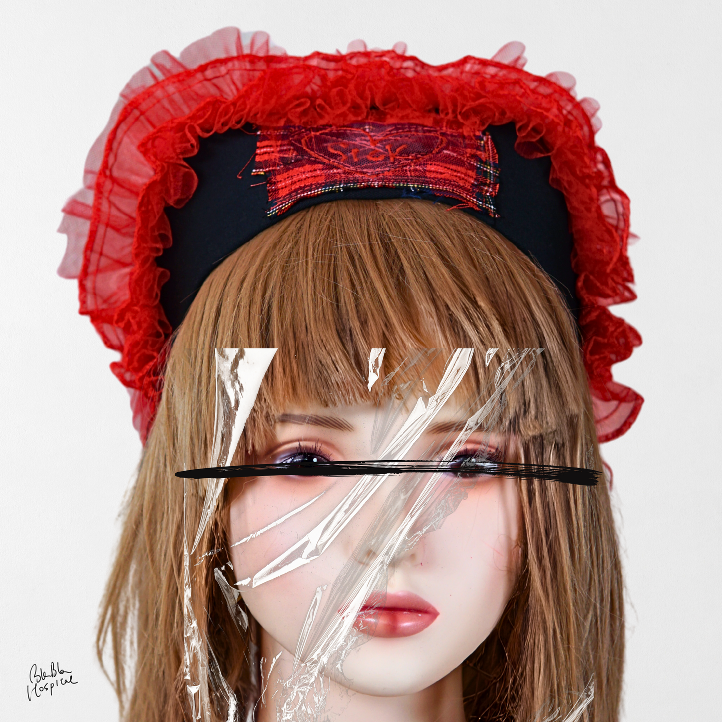 Heart No.010 | Sick  – 黒ナースキャップ