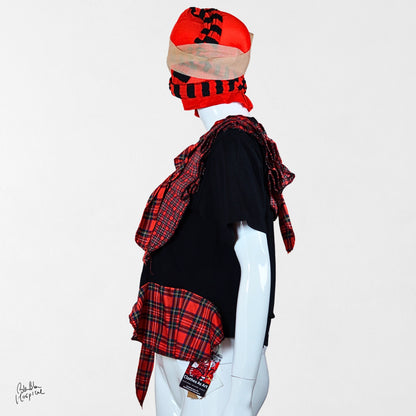Heart No.001 | 赤黒記憶装置 シリーズ　– 黒 T-shirt