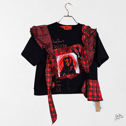 Heart No.001 | 赤黒記憶装置 シリーズ　– 黒 T-shirt