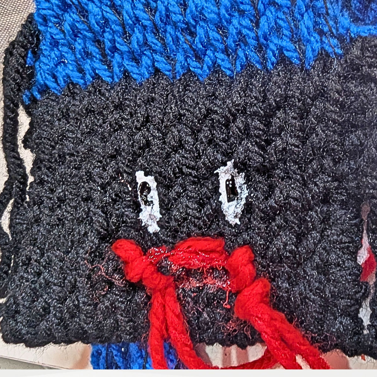 2 WAY SNAKE  – Narrow Scarf　Blue